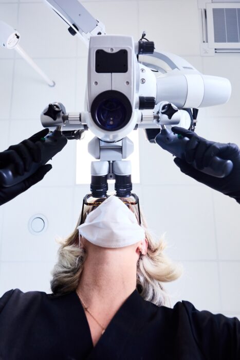 photo microscope eve